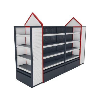 China High quality single and double sided store retail shelves for sale supermarket display rack grocery racks for sale