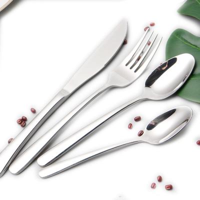 China Sustainable Flatware Sets Stocked Feature Hotel Flatware Type And Cutlery for sale