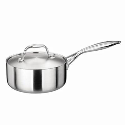 China Best Selling Sustainable Mini Milk Saucepan 16cm Stainless Steel Hotel Pots and Pans for sale