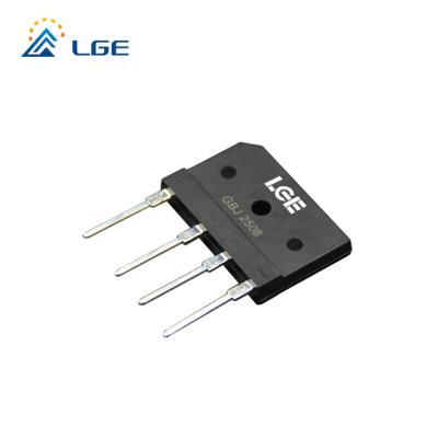 China motor vehicles; LED POWER SUPPLY; DRIVER; ADAPTER 600V 25A GBJ2506 GBJ Series GPP Single Expression Bridge Rectifier for sale