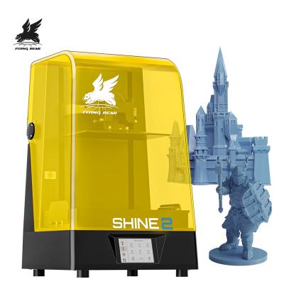 China Resume Printing BEAR Shine2 70W Power UV UV Resin 3D Printer Printing 192*120*260mm Size 192*120*260mm for sale