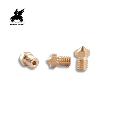 China Printer Nozzle Factory Manufacturing FLIGHT BEAR 3D Printer Machine Part Printing Nozzle Main Size 0.2/0.4/0.3/0.5/0.8mm For ABS PLA Printer for sale