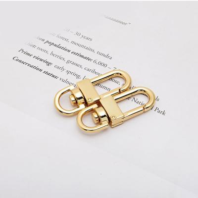 China Wholesale Metal Luggage Chain Alloy Chain Luggage Hardware Buckle Bag Ties Decorative Hook Buckle Accessories for sale