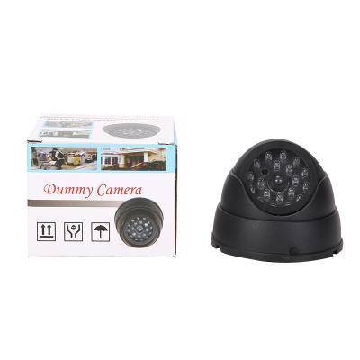 China NIGHT VISION Simulated Hemisphere Camera LED Infrared Light Warning Security Alert Simulated CCTV Dummy Dome for sale