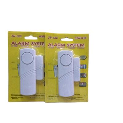 China Panic Sensor Alarm Anti Intruder Motion Sensor Wireless Door Entry Sensor Wireless Magnetic Door Sensor for sale