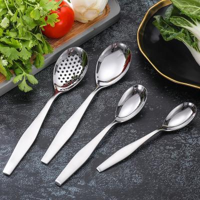 China Popular Hot Selling Stocked Design Mirror 18/0 Stainless Steel Cutlery Dinner Knife Fork Spoon Flatware Set Design For Household for sale