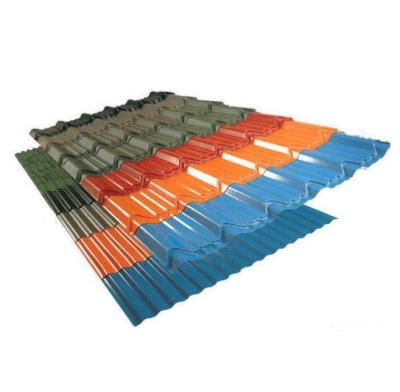 China Industry Galvanized Corrugated Steel /iron Roofing Sheets Color Coated Sheet Price for sale