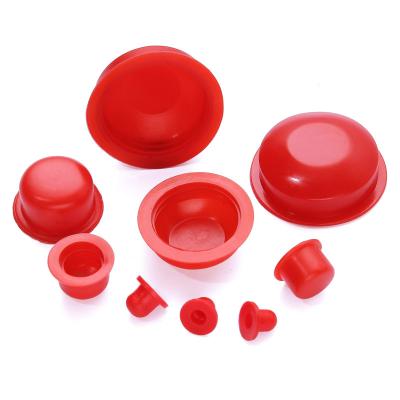 China Rubber Inner Waterproof Protective Pipe Threaded Shield Grommet Nut Cap Hole Silicone Dust Plug Decoration Cover Dust Cover Around Match Soft Screw for sale