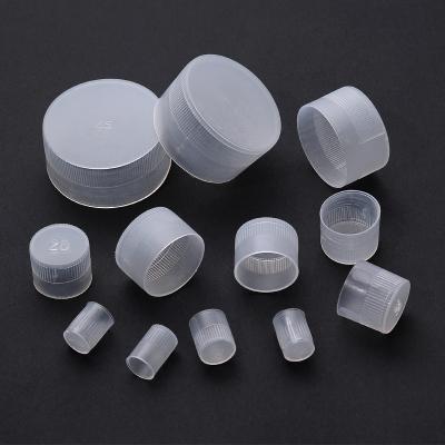 China Wire Decoration Protection Screw Cover Device Plastic Sheath Outer Hat Threaded Sheath Dust PE White Translucent Round Tube M10M12M14M16M18M20M22M24M26M27M30 for sale