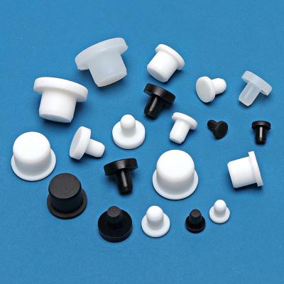 China Common Threaded Waterproof Sockets Dustproof Rubber Sealing and Softness Plug Hole Plug Silicone Gasket Socket Dust Cover Decoration Round Pipe Tube Ring Sleeve Cover for sale