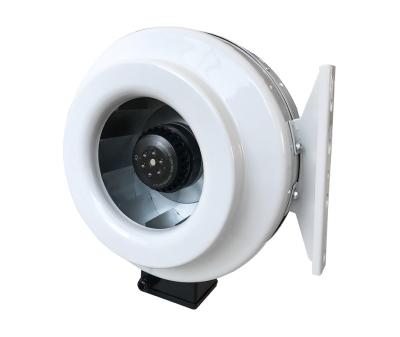 China Hydroponics grow; Closed ; Commercial industry; Hotel ; Restaurant 12.5 Inch Duct Inline Fan Low Noise Built-in Mixed Integrated Hydroponics Single-Phrase Flow Fan Exhaust Fan For Europe for sale