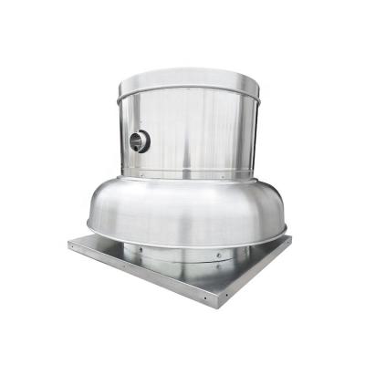 China High Working Temperature Reisistance DownBlast Roof Exhaust Fan Fresh Air High Efficiency for sale