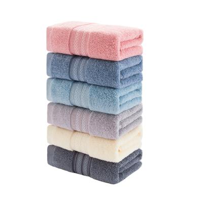 China 34*75 Cotton Towel Large Absorbent Bath Towel Cotton Sports Towel For Home Face Washing for sale