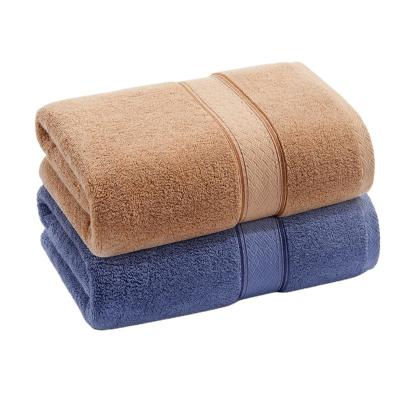 China Luxury Blue Green 100% Cotton Bath Towel High Absorbent Brown Pink Hotel Absorbent Cotton Bath Towel for sale