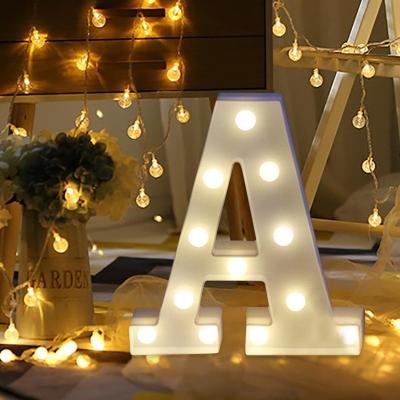 China Custom Buildings Alphabet Arabic Numeral Marquee Lights Outdoor 3D Led Letter Sign Night Light For Bar Hotel Wedding Festival Decoration for sale