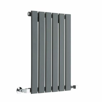 China Apartment Easy Style x 6 Installation Horizontal Bars White/Anthracite Designer Heater Radiator for Single/Double Home Heating for sale