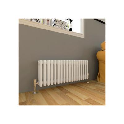 China Flat steel pipe water heating column radiator high quality modern central oval central tube double panel for sale