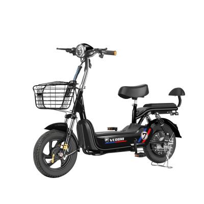 China Cheapest Vacuum Tire Filling Chinese Electric Bicycles Carbon Fiber Ebike (thickened and thickened) with 48V 12A lithium battery for sale