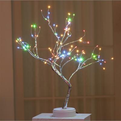 China Christmas Tree Lights Yiwu Factory Hotsale 50cm 108 Bulbs Auto Lighting Systems Battery Christmas Home Decoration Led Cherry Flower Blossom Tree Light for sale