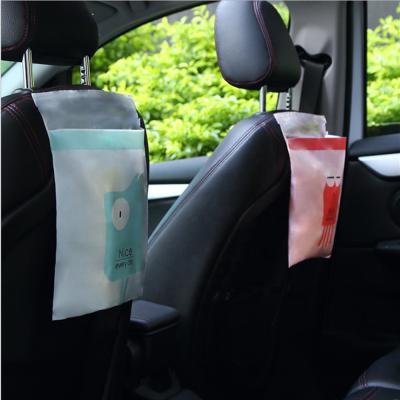 China Hotsale Amazon Disposable Rubbish Stick Bag Home Portable Car Stick Pouches Plastic Garbage Bag for sale