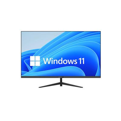 China Factory PC Computer Flat Monitors 21.5 Inch 75hz White Lcd Monitors 1080p Computer Monitor for sale