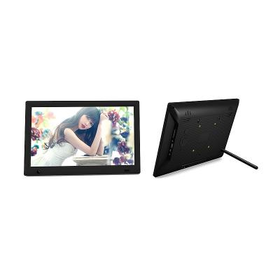 China 10.1 Inch Digital Photo Frames Smart IPS LCD Digital Video Photo Frame With High-Resolution Picture & Video Display for sale