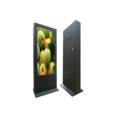 China Fabrik 43 Zoll Indoor Android Wifi Video Touchscreen Digital Signage LCD Boden stehende Werbeanzeige zu verkaufen