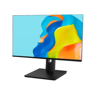 China Lift And Rotate LCD LED Office Computer Monitors 23.8 24 Inch IPS Frameless Screen Monitor for sale