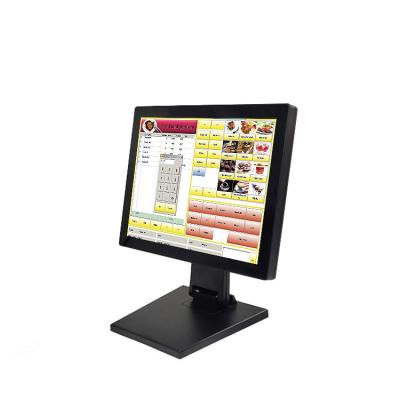 China 17 Inch 1280*1024 Capacitive Touch Screen Monitor With Stand High Resolution Touch Screen Display for sale