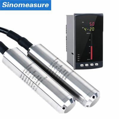 China Dual Water Level Sensor Water Tank Liquid Submersible Level Gauges for sale