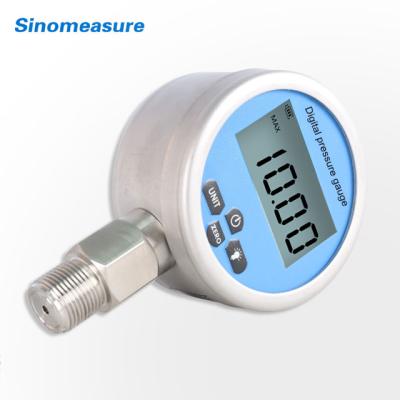 China Small Liquid Or Gas Hydraulic High Mpa Digital Water Air Pressure Gauge Price Manufacturer for sale