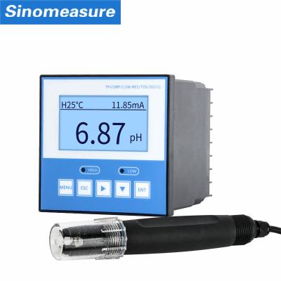 China Industrial Water PH Meter Manufacturer Price Tester Electrode Probe Water Treatment Industry Digital Online Diagram for sale