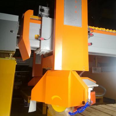 China Head Turn Stone Edging Machine CNC Head Turn Bridge Saw Multifunctional Automatic Slab Edge Cutting Machine Integrated Support for sale