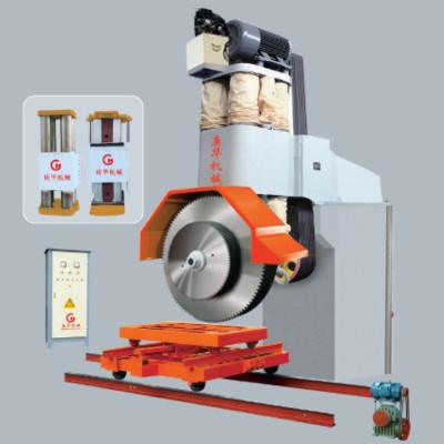 China Hydraulic Elevating Multi Blade Hotels Marble Limestone Automatic Block Cutting Machine Granite Stone Cutting Machine for sale