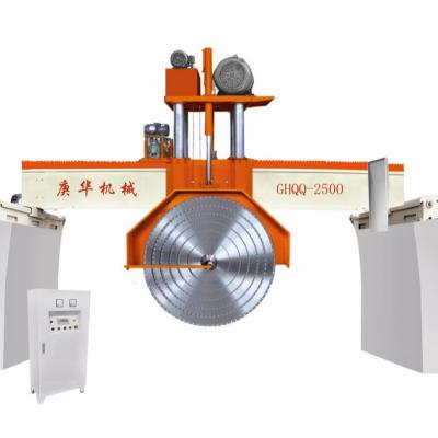 China Hotels Block Bridge Block Cutter Stone Cutter Machine Large Multi-bladed High Efficiency Stone for sale