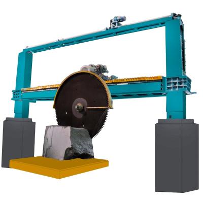 China Hotels Stone Bridge Saw Type Single Blade Block Stone Cutting Machine Stone Gantry Machinery for sale