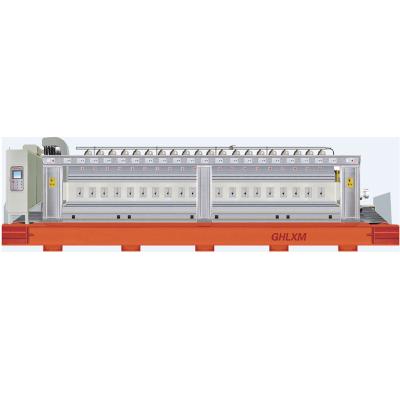 China Hotels Automatic Continuous Multi Head Granite Polishing Machine for sale