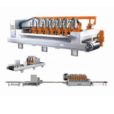 China Double Direction Cutting Line Automatic Multi Blade Stone Tile Mable Slab Cross Cutting Labor Saving High Efficiency PLC PLC Machine for sale