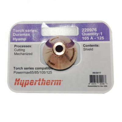 China 220971 Copper Electrode 220975 Nozzle 220976 Shield For Hypertherm PWX 125 for sale