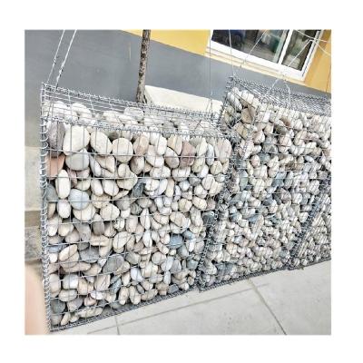 China High Quality Corrosion Resistance Iron Wire Mesh Galvanized Welded Gabion Basket Wall For Fence Garden Design for sale