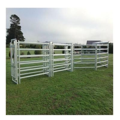 China Easily Assembled Cheap Wholesale Price Durable Multi Function Square Cattle Metal Tube Galvanized Horse Fence for sale