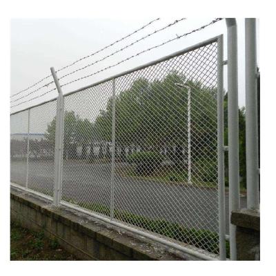 China Easily Assembled In Sale High Security Powder Coated Anti Climb Security Fence For Airport Gold Jail Welded Wire Mesh Fencing for sale