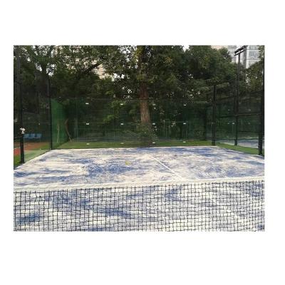 China Steel Wire Manufacturer Wholesale Galvanized Outdoor Fitness Equipment Padel Tennis Court Barrier With High Quality for sale