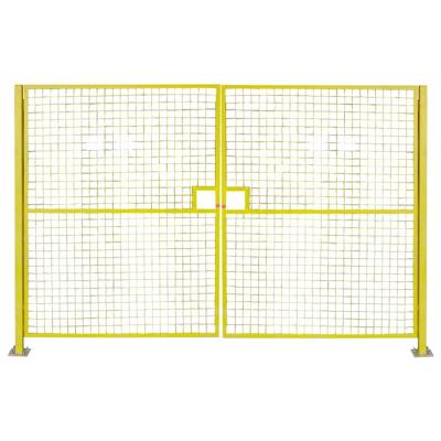 China Wholesale Cheap Equipment Warehouse Protective Safety Isolation Workshop Metal Easily Assembled Steel Wire Mesh Net for sale