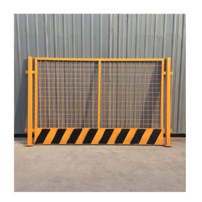 China Easily Assembled Hot Selling Road Barrier Steel Galvanized Base Pit Fence With Price for sale