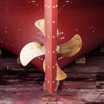 China Propeller CU3 bronzieren Festintervall-Marine Cruise Ship Propellers zu verkaufen