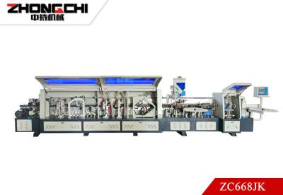 China ZC668JK Edge Banding Machine 10-60mm Thickness Wood Lipping Machine for sale