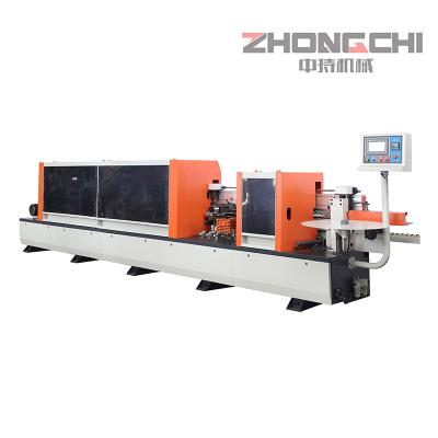 China Automatic Edge Banding Machine With Corner Trimming Machine for sale