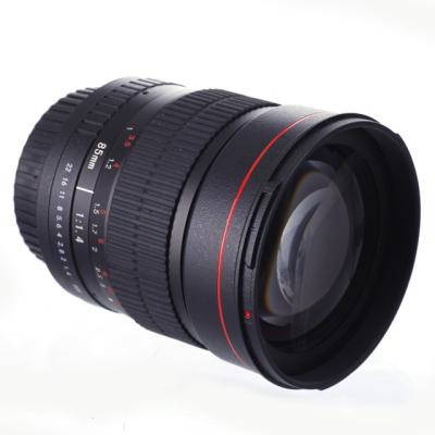 China Aluminum Glass Camera Lens + 85mm Optics For Canon SLR Camera Lens for sale