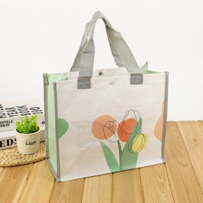 China Reusable Non Woven Shopping Handled China Eco PP Tote Bag for sale